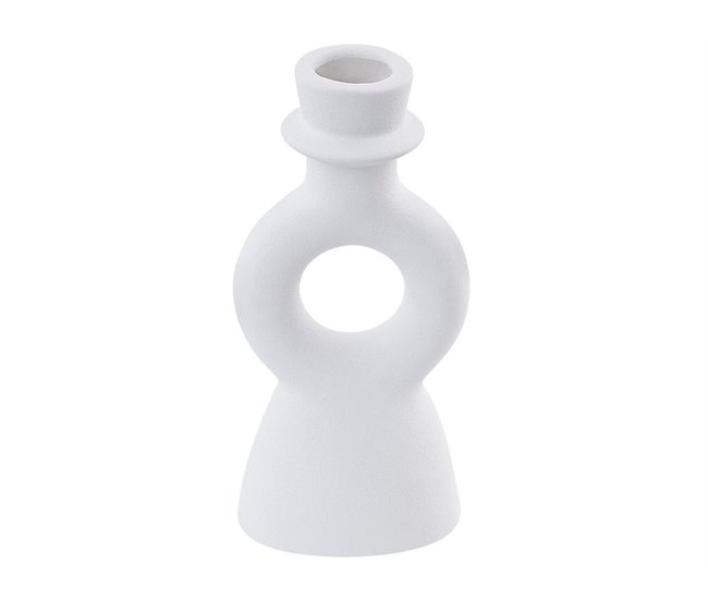 Beliani Candelabro SPARTA Branco/ Bege