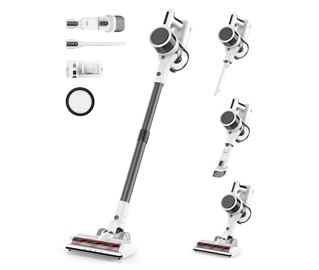 Aspirador de mão teendow p11pro - 250w 126000pa 2200mah