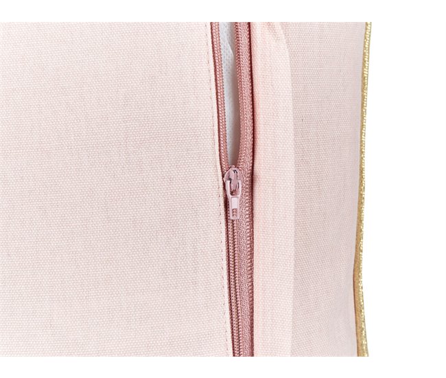 Beliani Almofada decorativa ALSOBIA Rosa