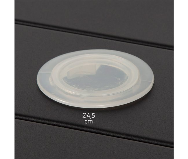 Aktive Mesa de jardim dobrável em aço para 4 pessoas Preto