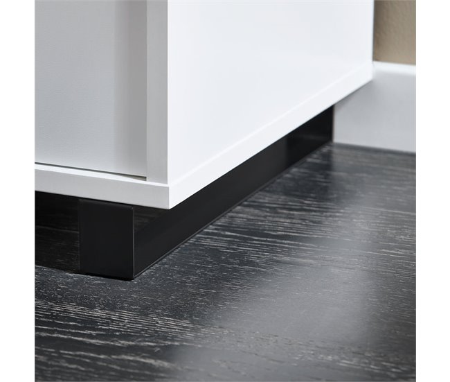 Banco para sapatos com 4 prateleiras e 1 compartimento FSR176-W SoBuy PT Branco