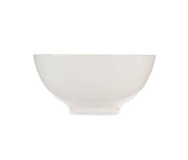 Conjunto de 6 taças para aperitivos em porcelana coleção VESSIA Branco