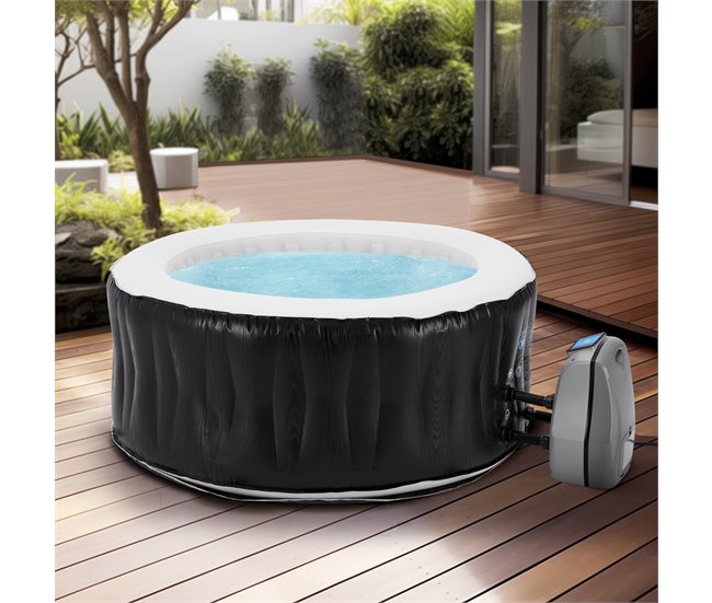 Banheira de hidromassagem insuflável Carbone 3 pessoas [pro.tec] Preto