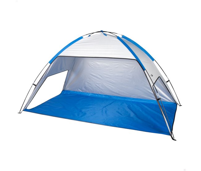 Aktive Tenda corta-vento de praia para 2 pessoas UV50 Azul