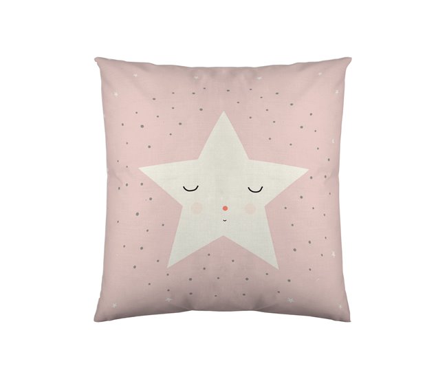 CAPA DE ALMOFADA VAZIA HAPPY STAR Estampado