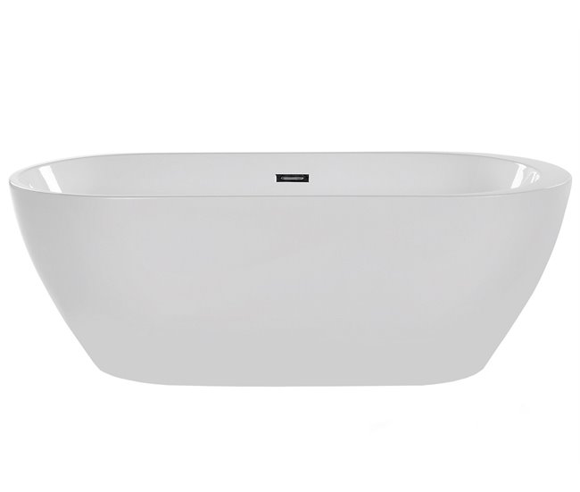 Beliani Banheira autónoma NEVIS 80x170 Branco