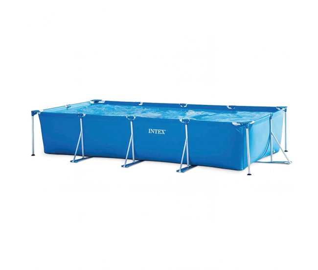 INTEX Piscina desmontável tubular de estrutura pequena 7127 litros Azul