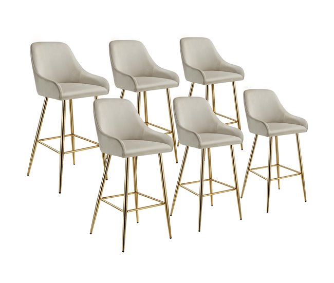 banco de bar Creme