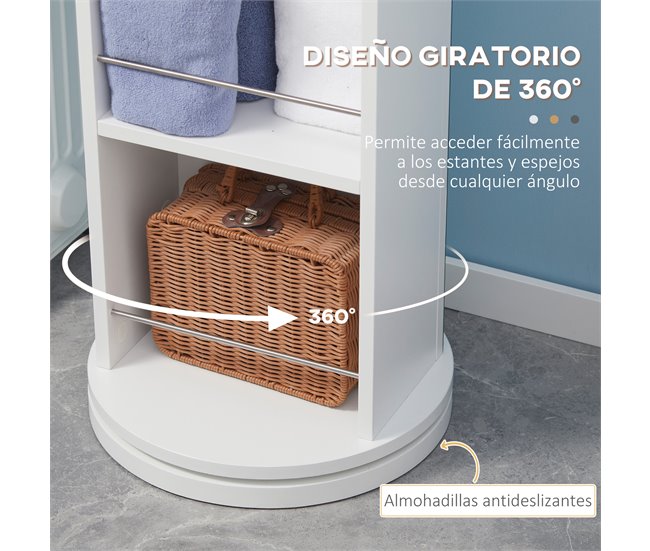 Armário Alto Casa de Banho 36 Branco