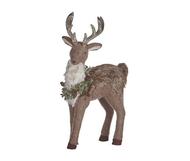 Beliani Acessório decorativo TAPIO Castanho