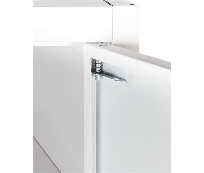 Beliani Armário de escritório FELDSPAR Branco
