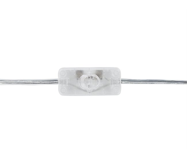 Beliani Candeeiro de mesa FRIO Branco