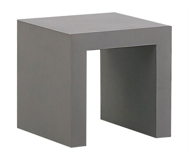 Beliani Conjunto de comedor OLBIA/TARANTO Cinza
