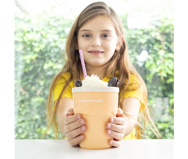 Copo para Fazer Gelados e Granizados com Receitas Multicor