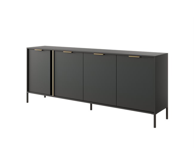 Aparador LARS 4D 40 Preto