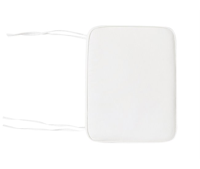 Beliani Almofada de assento para exterior FIJI Branco/ Bege