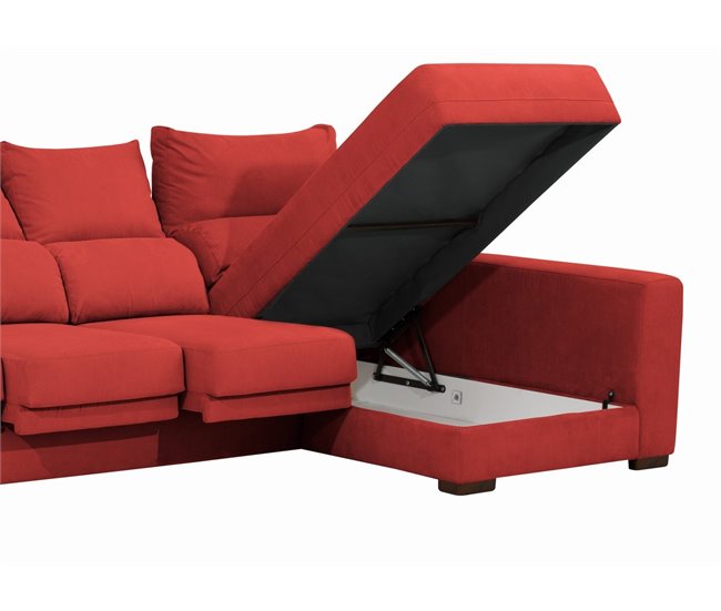 Chaise longue ARGOS Vermelho