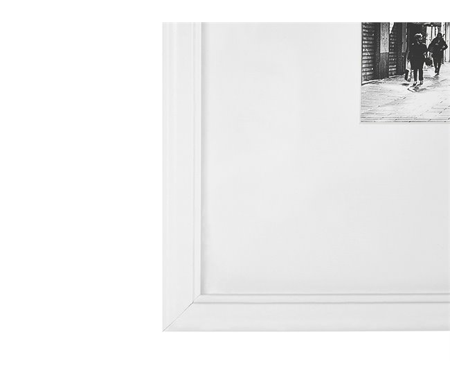 Beliani Marco de la foto ZINARE Branco