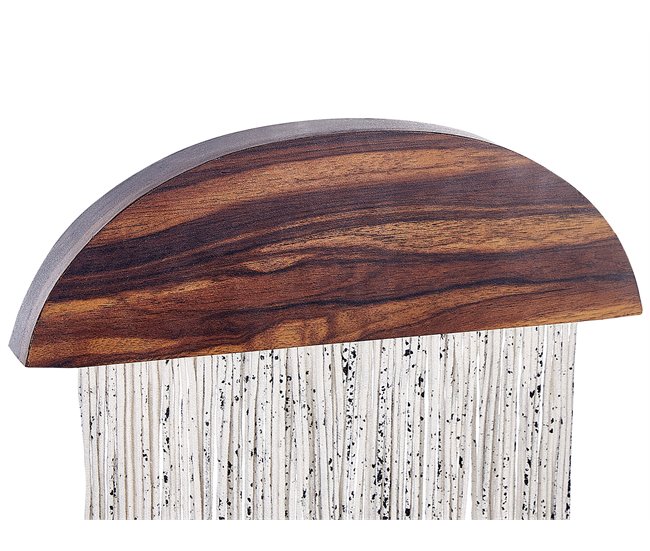Beliani Decoração de parede ZIKIRIA Castanho