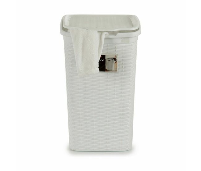 Cesto da Roupa Elegance Branco