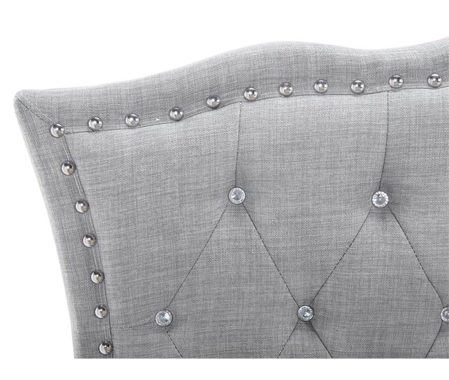 Beliani Cama com armazenamento Pele sintética METZ 126x217 Branco