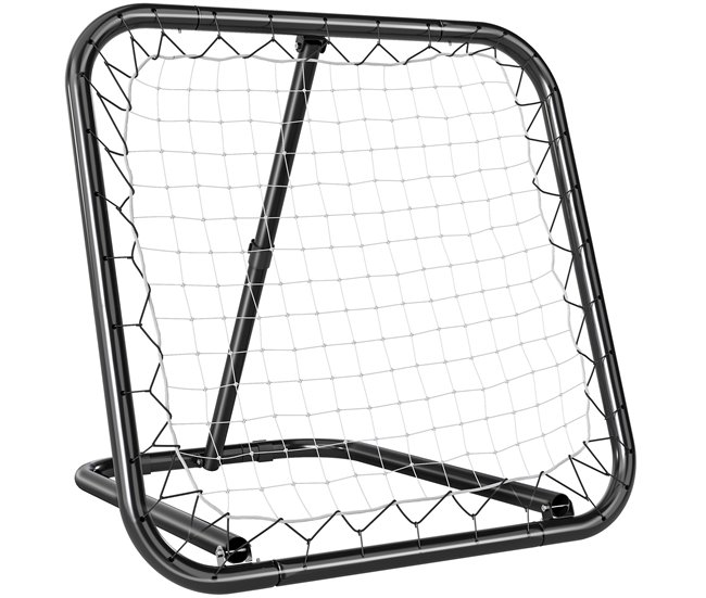 Rede de Rebote PE, Metal HOMCOM Branco