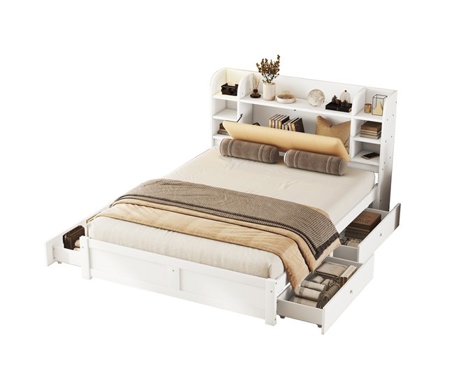Cama com gavetas