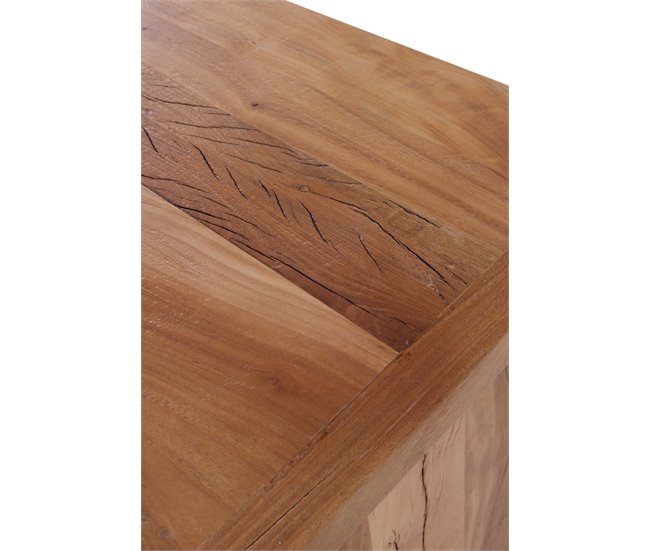 Aparador em madeira maciça de acácia reciclada Madeira