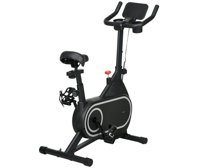 Bicicleta Estática Aço e Polietileno SPORTNOW Preto