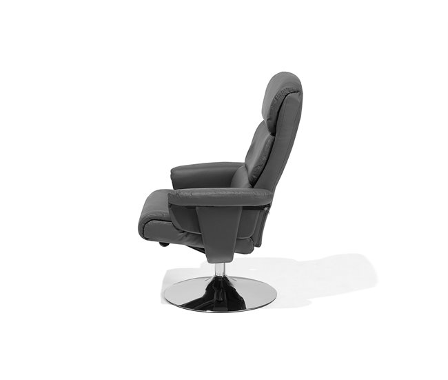 Beliani Cadeira de massagem LEGEND Cinza
