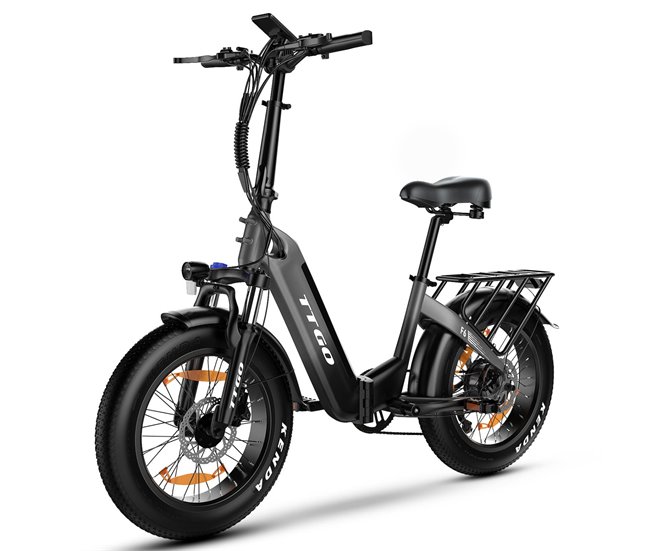 Bicicleta elétrica ttgo f6 - motor 250w bateria 36v25ah