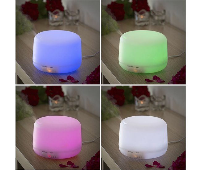 Humidificador Difusor de Aromas com LED Multicores Multicor