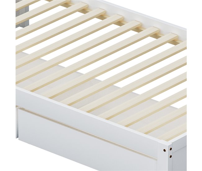 Camas individuais 97x206 Branco