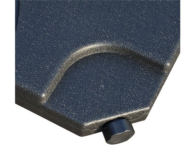 Base para Chapéu de Sol de 4 Peças HDPE Outsunny 50x50 Preto