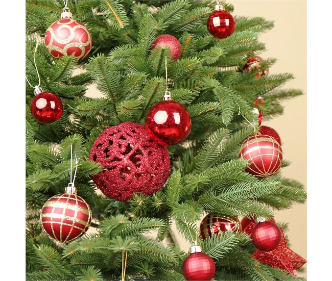 Árvore de Natal de efeitos reais Verde/ Cinza