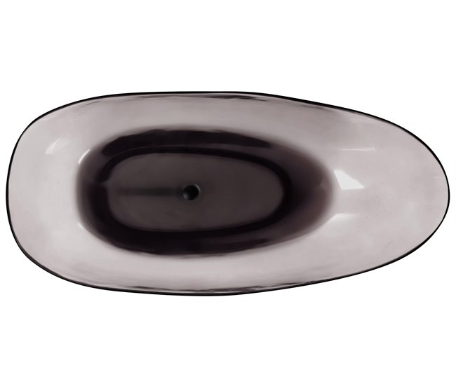 Beliani Banheira autónoma BLANCARENA 169x78 Preto