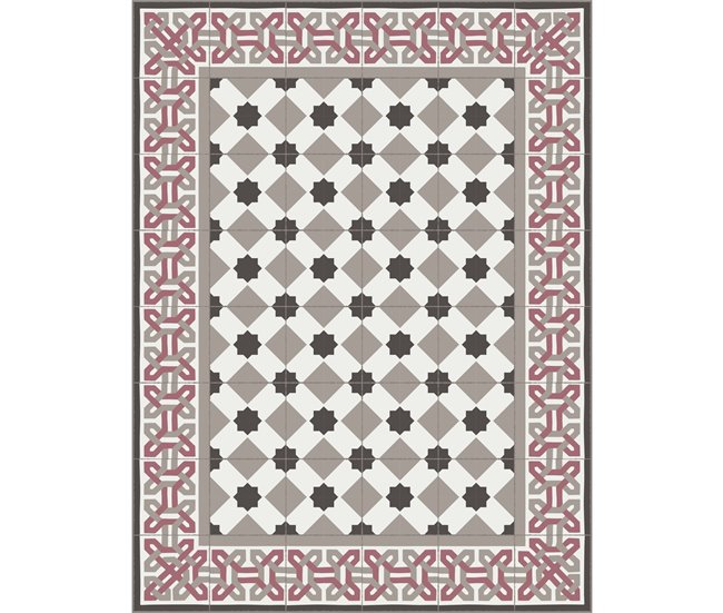 Alfombra CAMELOT 120x120 Multicor