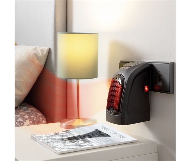 Aquecedor Termocerâmico Elétrico IG814847 Preto