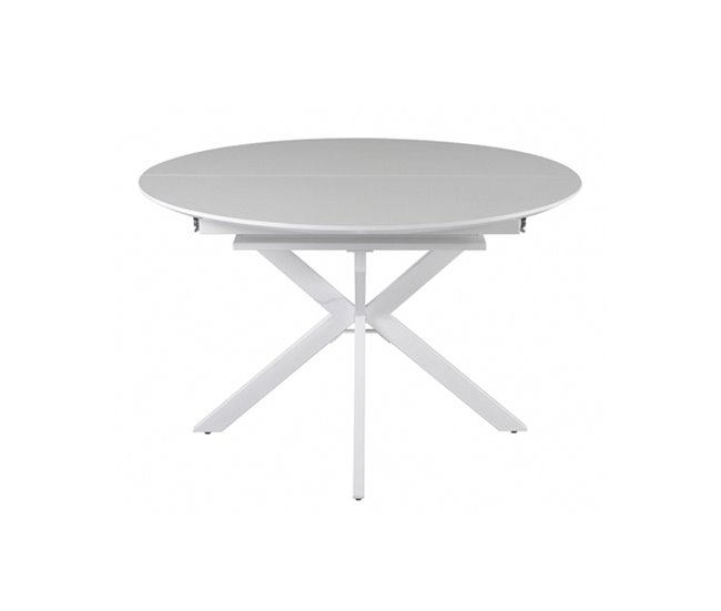 Mesa de jantar extensível CINTHYA Branco