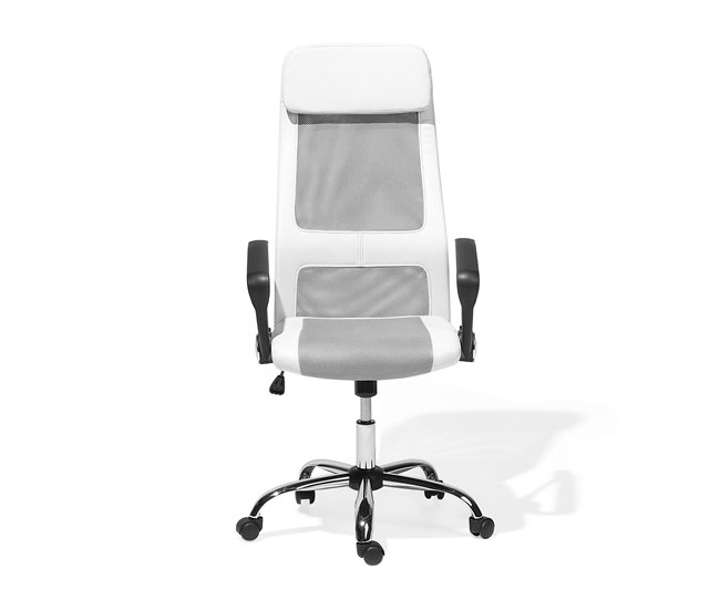 Beliani Cadeira de escritório PIONEER Branco