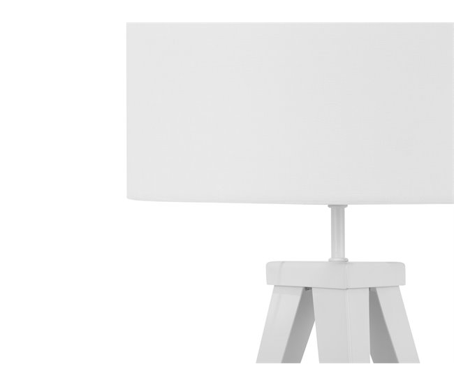 Beliani Candeeiro de mesa STILETTO Branco