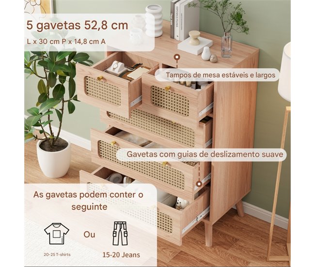 Armários, aparadores, armários altos, gavetas Madeira