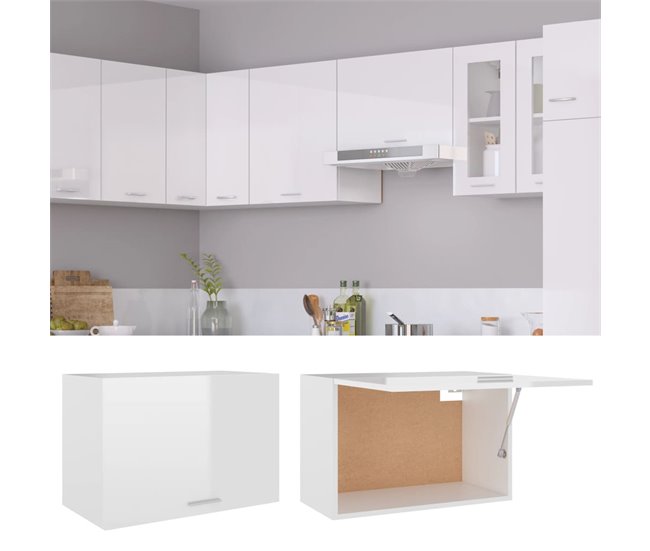 armário suspenso de cozinha - armarios de cocina colgantes 60 Branco