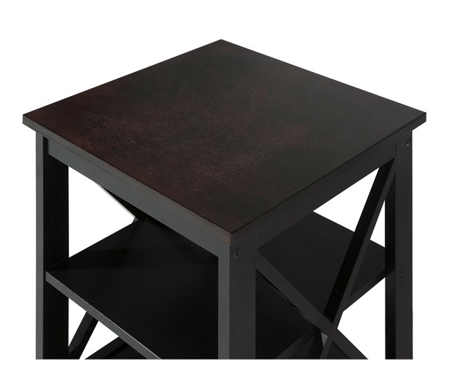 Beliani Mesa de apoio FOSTER 40x40 Branco