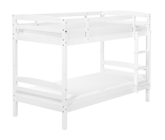 Beliani Beliche Pinho REGAT 97x208 Branco