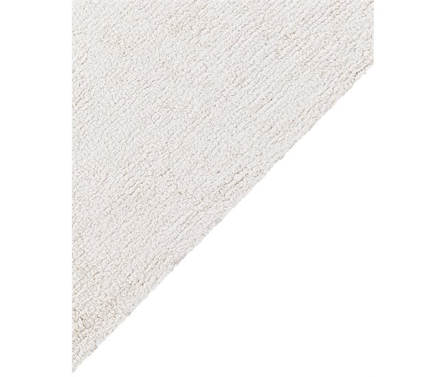 Beliani Pelos curtos ASTAF 140x200 Branco/ Bege