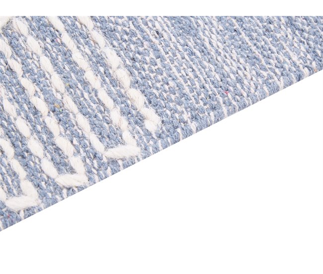 Beliani Pelos curtos ANSAR 160x230 Branco/ Bege
