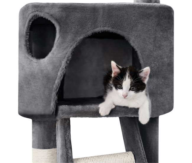 Árvore para gatos Cinza