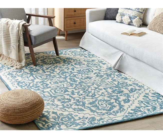 Beliani Pelos curtos AHMETLI 160x230 Branco