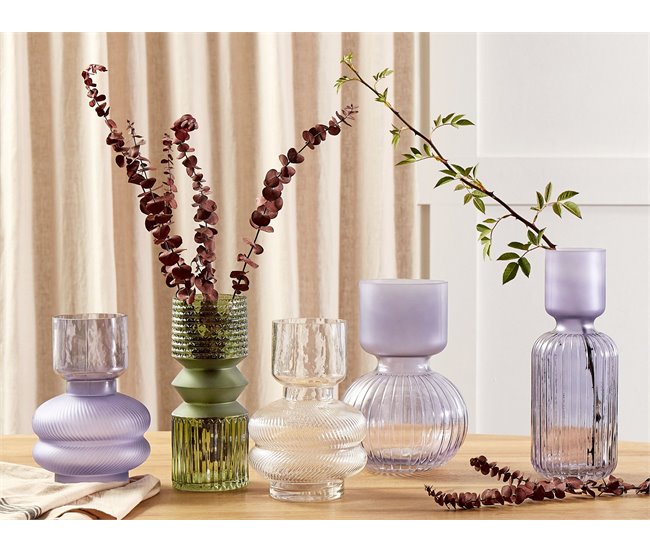 Beliani Jarro de flores RODIA Lavanda